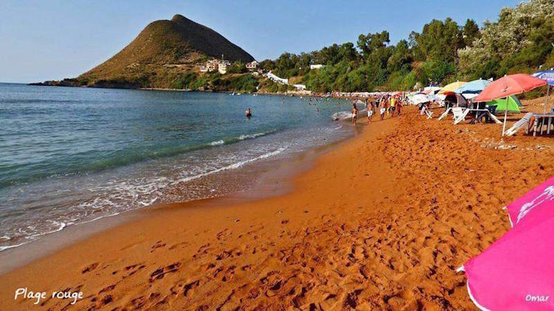  Photos: Découvrez la plage rouge de Jijel