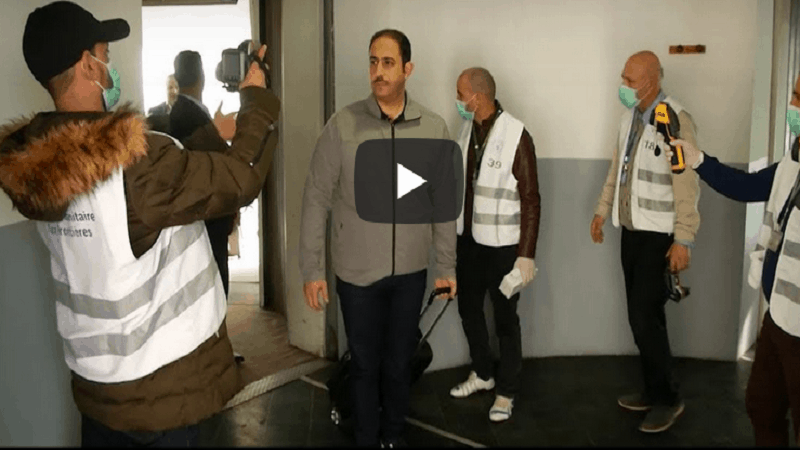  Coronavirus: Inspection du dispositif de contrôle à l’aéroport d’Alger