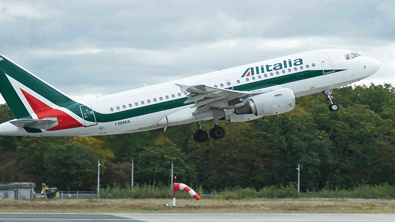  Alitalia programme des vols Rome-Alger