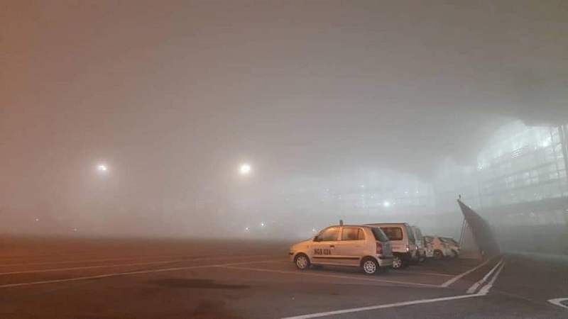  Photos: Brouillard dense à l’aéroport d’Alger