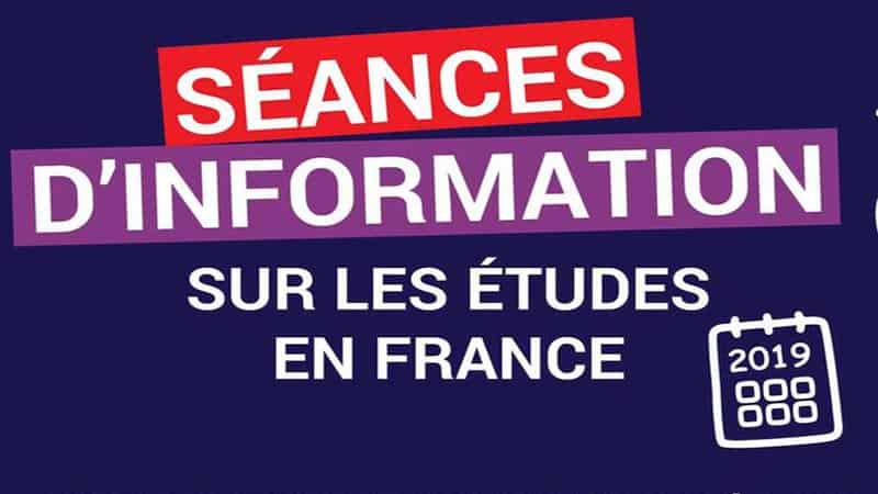  Séances d’information sur les études en France