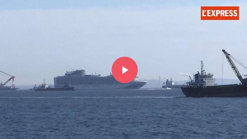  Vidéo. Coronavirus: 3 700 passagers en quarantaine sur un navire de croisière au Japon