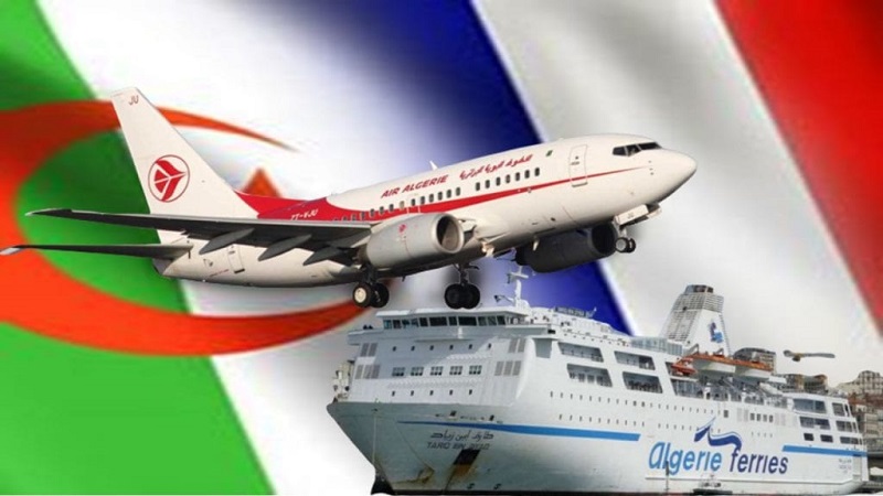  L’Algérie suspend ses liaisons aériennes et maritimes avec la France