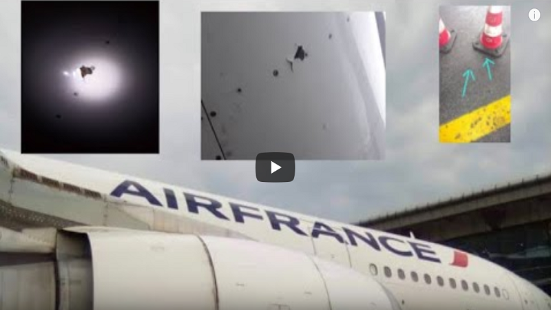  Vidéo: Tirs sur un avion d’Air France au Congo