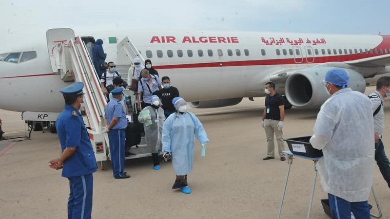  Plus de 28.000 algériens rapatriés depuis le début de la pandémie