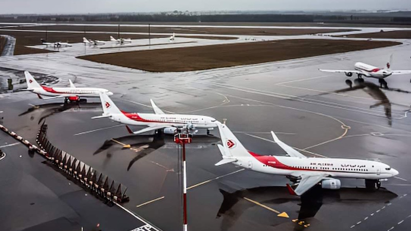  Photos: Les avions d’Air Algérie cloués au sol