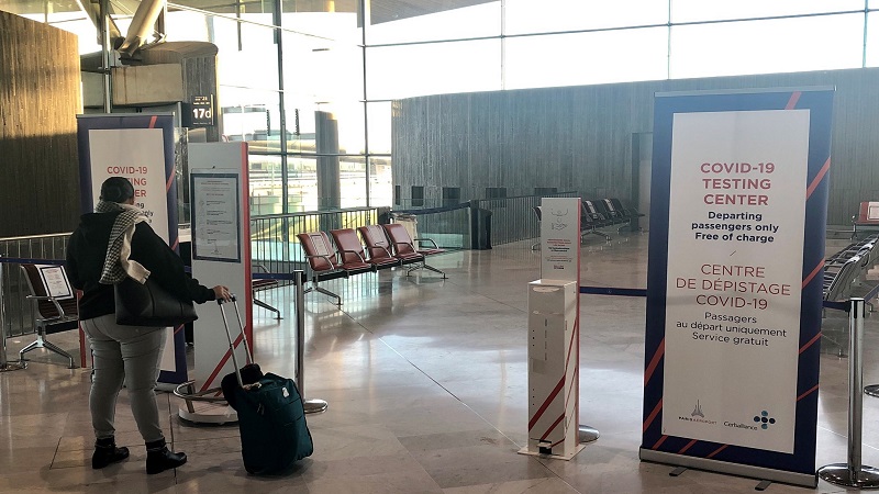  Aéroport Paris-CDG: Le centre de dépistage Covid19 est opérationnel