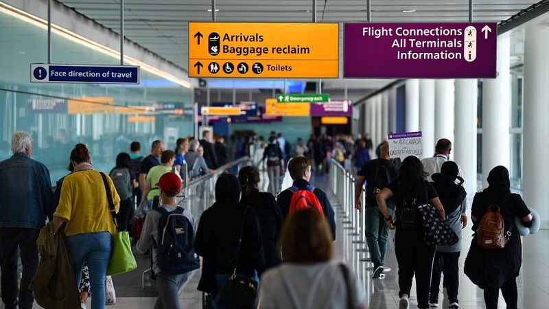  Aéroport de Heathrow: 1,5 million de voyageurs en juillet