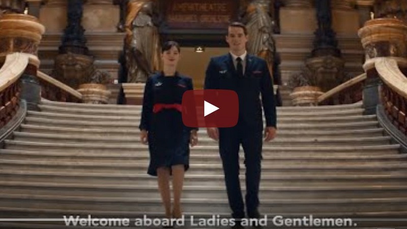  Air France: Un nouveau film de consignes de sécurité