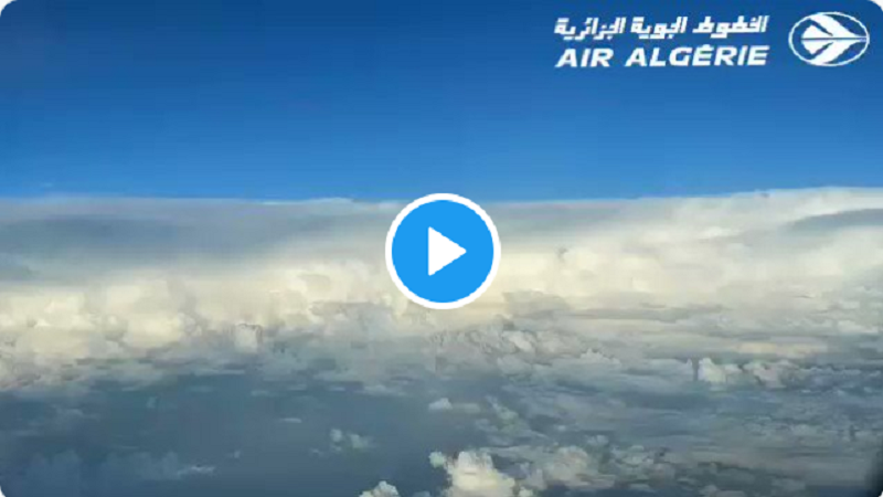  Air Algérie: Magnifique atterrissage à l’aéroport d’Alger