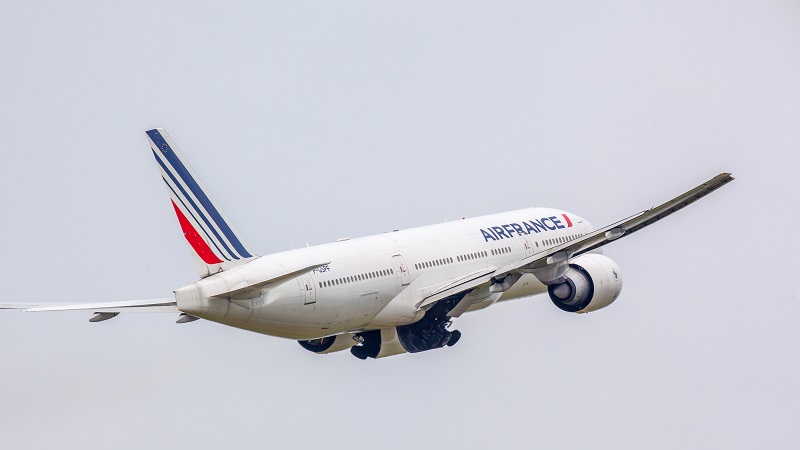  Un vol d’Air France avec 2 passagers à bord