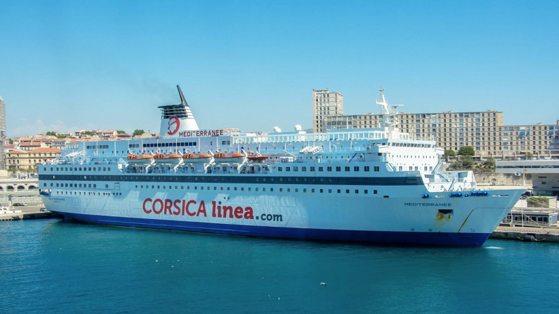  Corsica Linea: Un grand navire pour Marseille – Alger