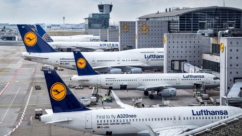  Lufthansa annule près de 1000 vols ce mercredi
