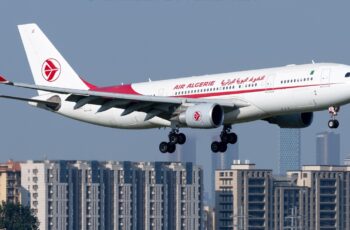 avion Air Algérie en vol