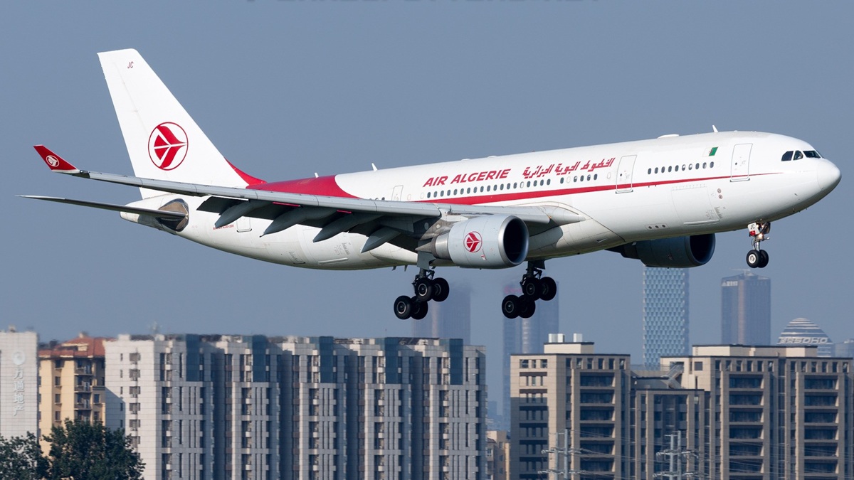 avion Air Algérie en vol