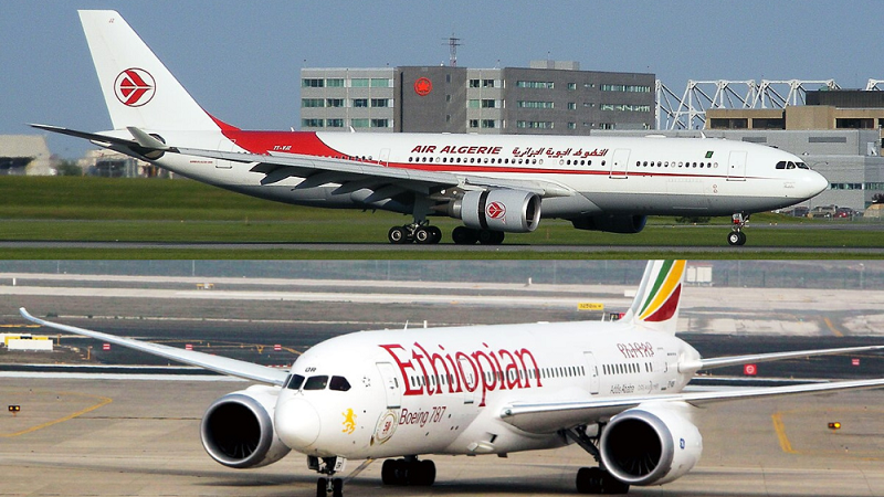  Transport aérien: Discussions entre Air Algérie et Ethiopian Airlines
