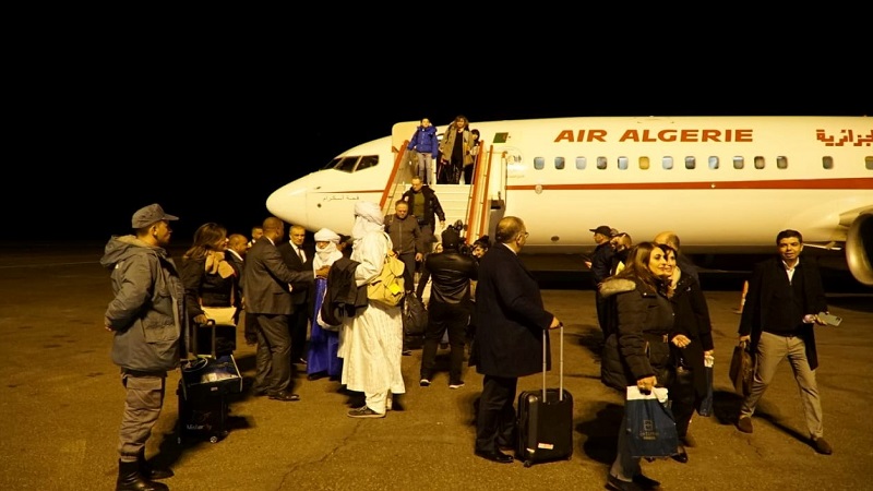 Djanet: Arrivée du premier vol Air Algérie depuis Paris