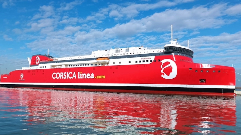  Corsica Linea réceptionne un nouveau navire