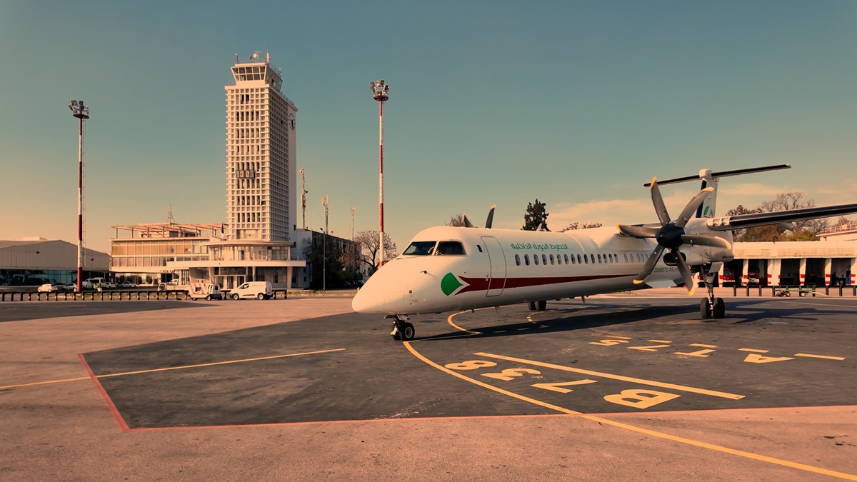 Avion Domestic Airlines aéroport Alger