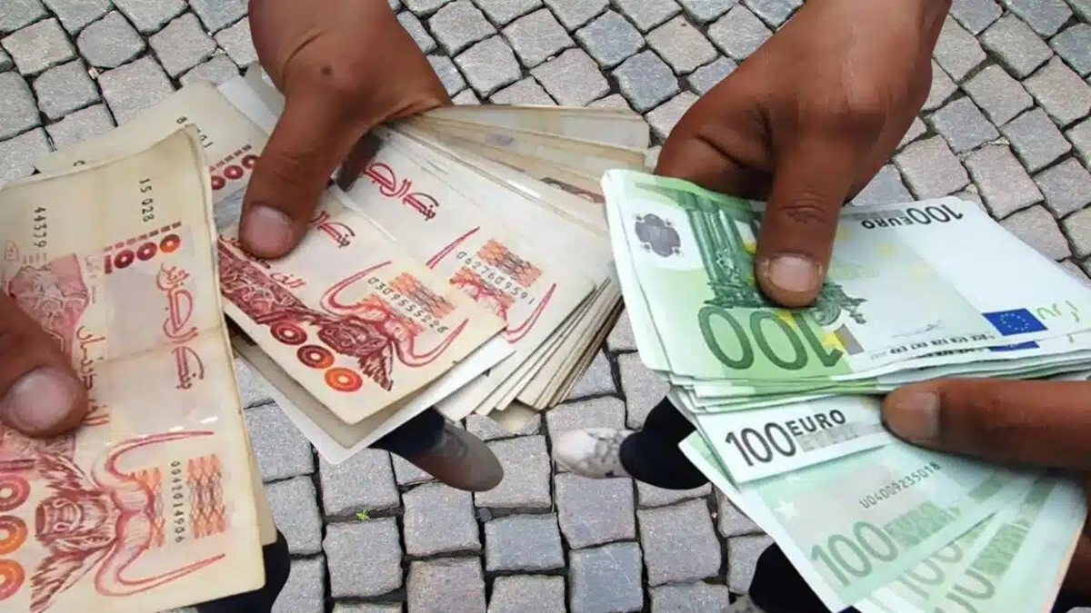 euro dinar marché noir