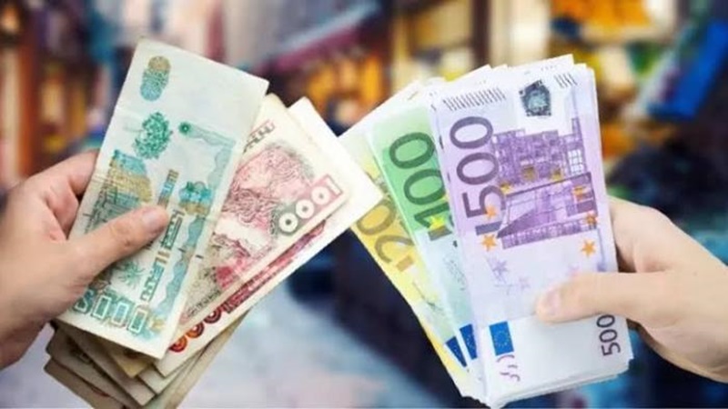 Taux change euro dinar