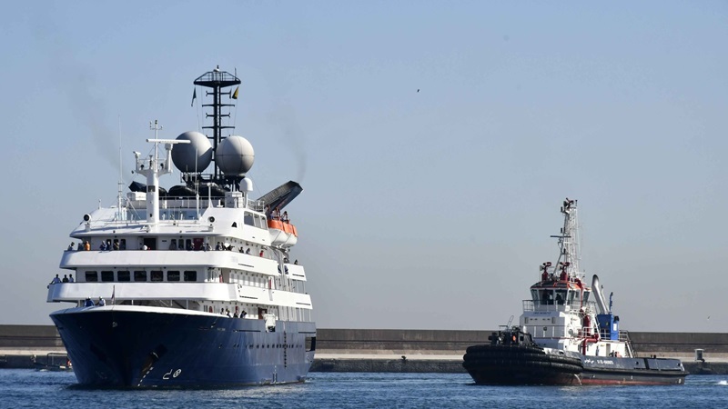  Port d’Alger: Un navire de croisière avec 90 touristes étrangers