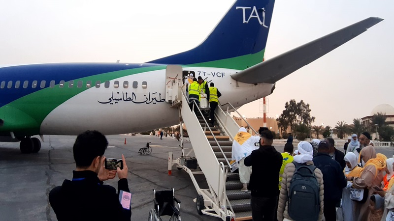  Omra: Premier vol de Tassili Airlines au départ d’El Oued