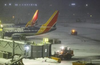 Tempête Etats-Unis vols