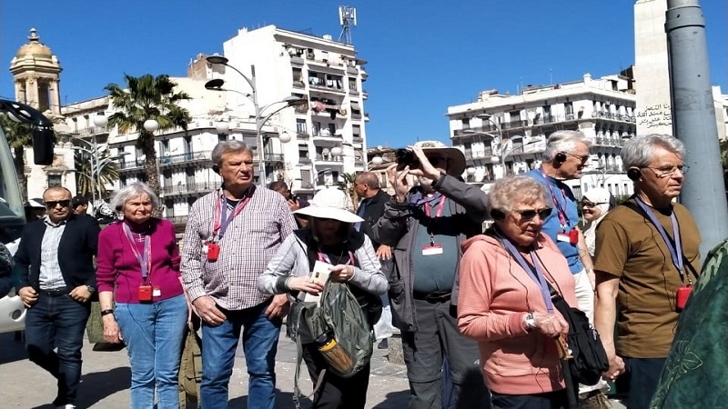  Tourisme: Un groupe de touristes américains à Oran