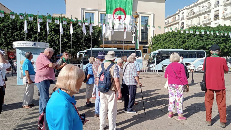 touristes américains anglais Annaba