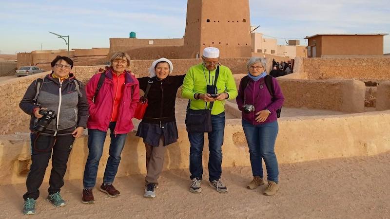 touristes étrangers visitent Ghardaia
