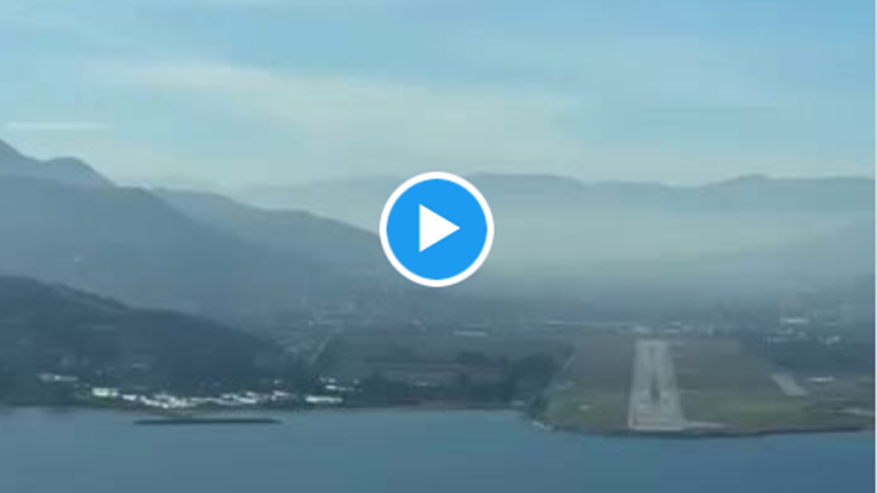 Air Algérie: Magnifique atterrissage à l’aéroport de Béjaia